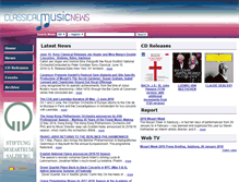Tablet Screenshot of classicalmusicnews.net